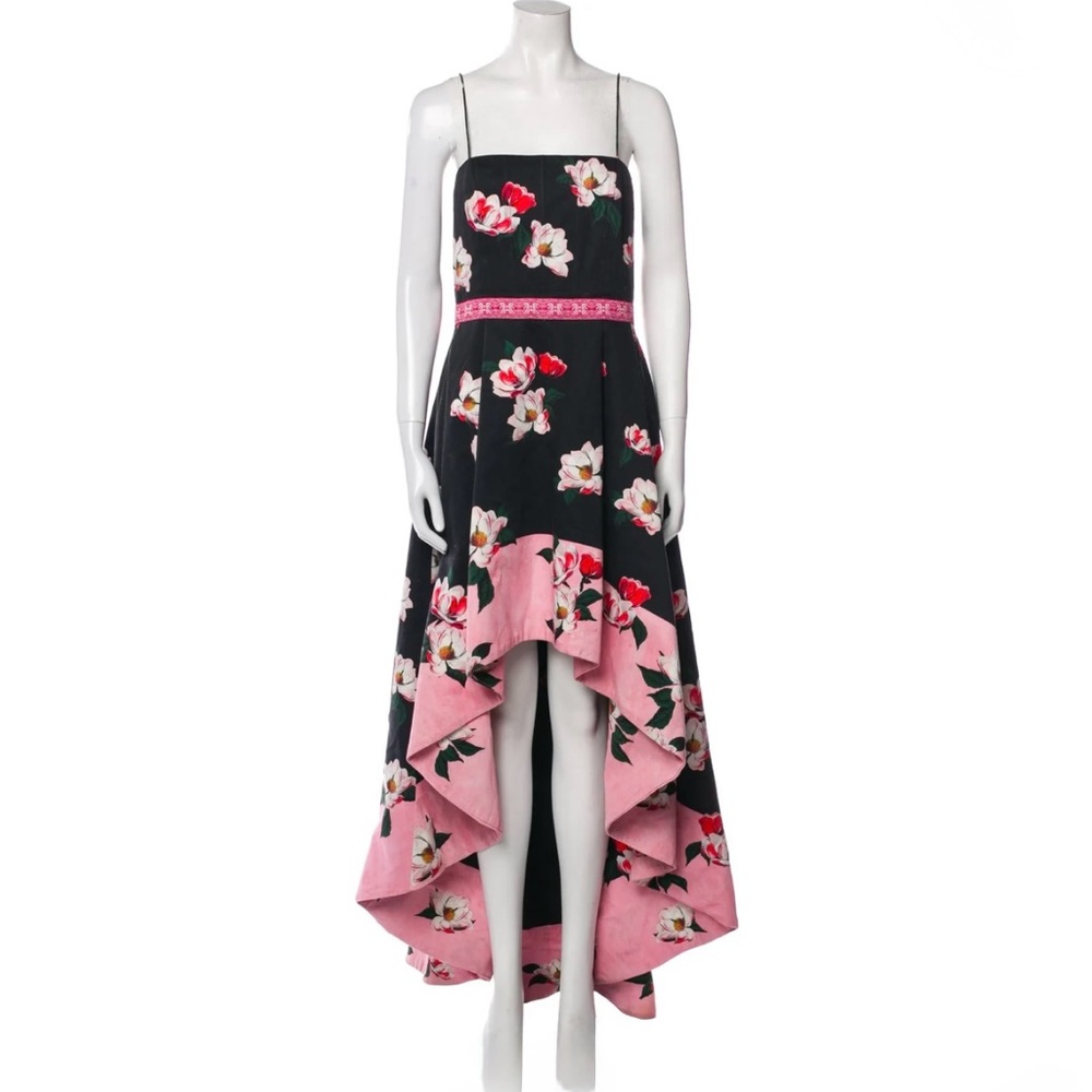 Alice + Olivia Gorgeous Floral Evening Dress